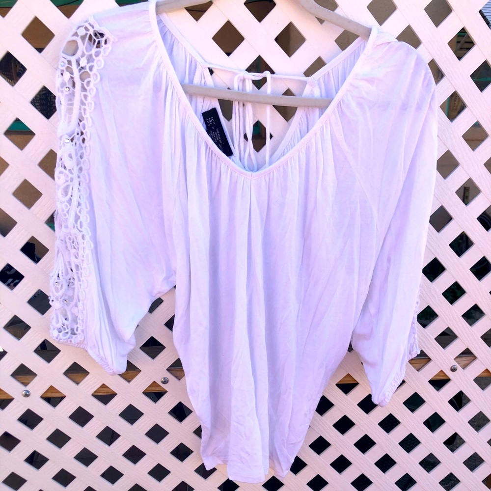 INC white blouse.